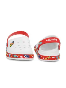 Aqualite Boys Round Toe Slip On Clogs