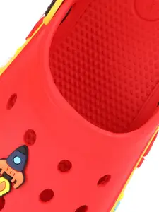 Aqualite Boys Round Toe Slip On Clogs