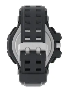 Timex Men Patterned Dial & Straps Analogue Digital Watch TW5M519000D