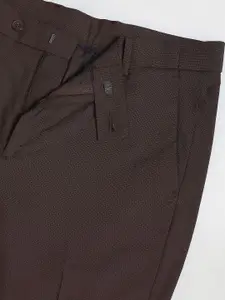 Arrow New York Men Slim Fit Formal Trousers