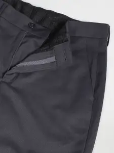 Arrow New York Men Super Slim Dobby Formal Trousers