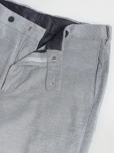 Arrow Men Autoflex Patterned Weave Formal Trousers