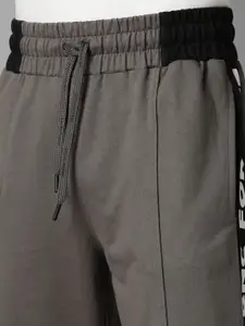 Breakbounce Men Cotton Straight-Fit Track Pants