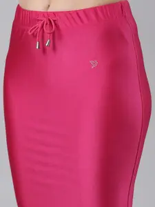 TWIN BIRDS Women Pack Of 2 Mermaid Fit High Rise Stretchable Shimmer Saree Shape Wear