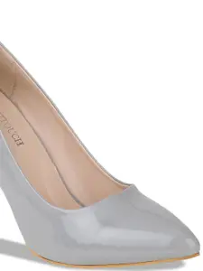 SHUZ TOUCH Pointed Toe Slim Heels Pumps