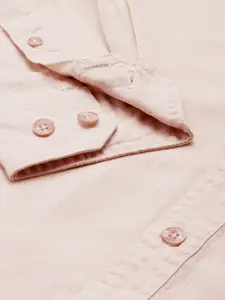 Royal Enfield Slim Fit Button-Down Collar Cotton Casual Shirt