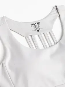 Alcis Women DryTech Slim-Fit Low-Impact Sports Bra