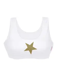 DChica Pack Of 3 Full Coverage Non Padded All Day Comfort Cotton Beginner Bras