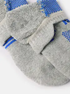 HRX by Hrithik Roshan Men Pack of 3 Patterned Ankle Length Socks