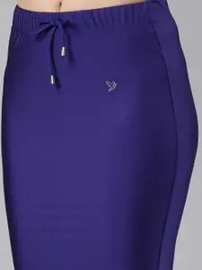 TWIN BIRDS Women Mermaid Fit High Rise Stretchable Shimmer Saree Shape Wear