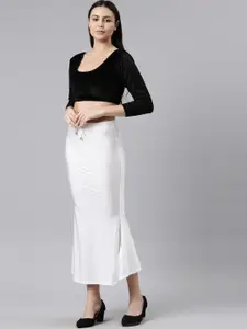 TWIN BIRDS Women Pack Of 2 Mermaid Fit High rise Stretchable Shimmer Saree Shape Wear