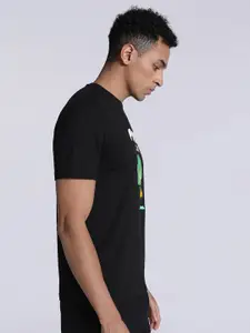 Puma Men Club Graphic Printed Cotton Regular Fit T-Shirt
