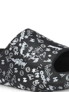 Kook N Keech Women Printed Slip On Croslite Sliders