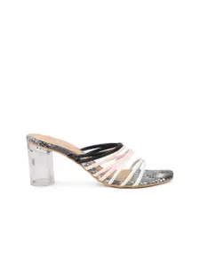 Inc 5 Strappy Open Toe Block Heels