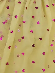 V-Mart Infant Girls Embellished Knee-Length A-Line Skirt