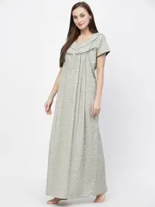 Sweet Dreams Floral Printed Maxi Nightdress