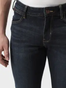 Wrangler Men Vegas Skinny Fit Low-Rise Light Fade Stretchable Jeans