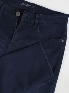 Arrow Sport Men No Fade Clean Look Cropped Mid-Rise Skinny Fit Jeans