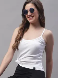 Friskers Non-Padded Cotton Spaghetti Camisole