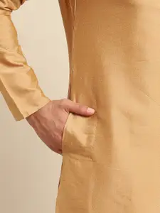 KISAH Men Cotton Kurta & Indowestern Sherwani with Churidar Set