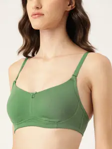 Roadster Pack Of 2 Non-Padded Pure Cotton All Day Comfort Seamless T-Shirt Bra