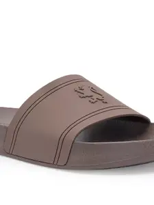 Red Tape Men Rubber Sliders