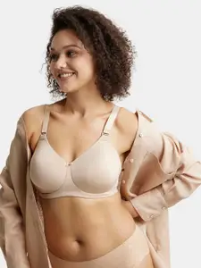 Jockey Plus Size Wirefree Padded Soft Touch Microfiber Full Coverage Bra-1829