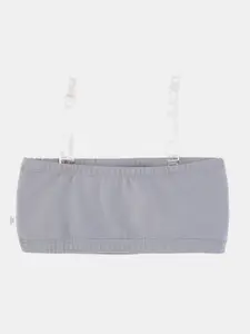 You Got Plan B Lightly Padded Tube Bra with Removable Straps Beginners Bra