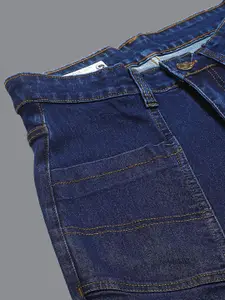 GUTI Women Flared High-Rise Stretchable Jeans