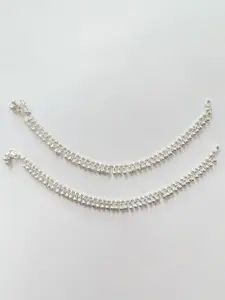 Arte Jewels Sterling Silver Anklets