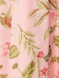 max Floral Printed Maxi Flared Skirt