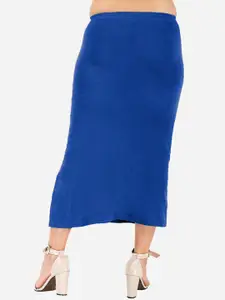 indian flower Side Slit Saree Shapewear