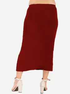 indian flower Side Slit Saree Shapewear