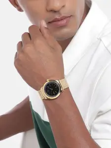 maxima Men Stainless Steel Bracelet Style Straps Analogue Watch 34653CMGY