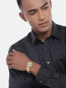 maxima Men Bracelet Style Straps Waterproof Analogue Watch 47800CMGY