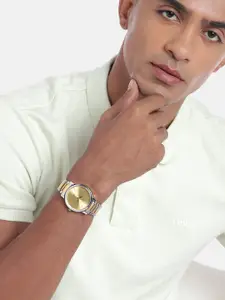 maxima Men Stainless Steel Bracelet Style Straps Analogue Watch 48290CMGT