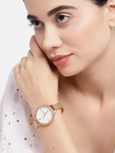 maxima Women Bracelet Style Straps Analogue Watch 66440BMLR