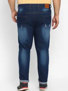 Urbano Plus Men Mildly Distressed Light Fade Stretchable Jeans