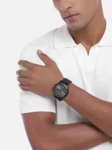 maxima Men Silicon Straps Analogue Watch 58278PPGW