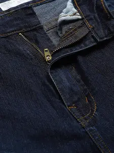 GUTI Women Light Fade High-Rise Cropped Flared Stretchable Jeans