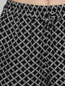 NUEVOSDAMAS Women Printed Cotton Boxer Shorts