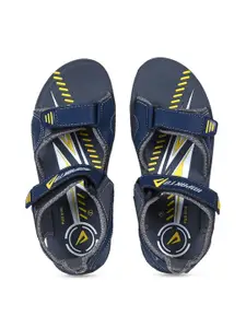 Ajanta Men Printed Comfortable Velcro Closure Sports Sandals