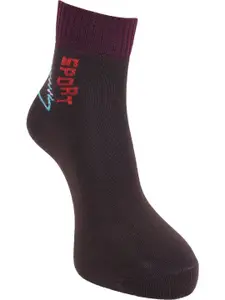 Dollar Socks Men Pack Of 3 Assorted Cotton Ankle Length Socks