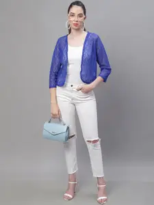 Rute Women Lace Open Front Crop Shrug