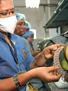 Estele Gold-Plated Contemporary Studs Earrings