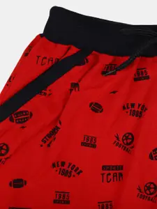 V-Mart Boys Graphic Printed Cotton Regular Shorts