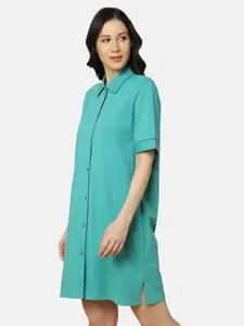 Triumph Shirt Collar Organic Cotton Nightdress