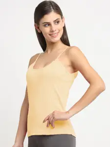 Friskers Non-Padded Cotton Long Camisole