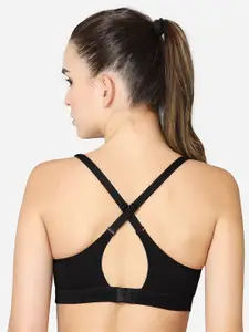 VStar Non Padded Medium Coverage Super Support Workout Bra