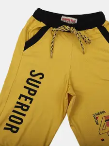 V-Mart Boys Typography Printed Cotton Shorts